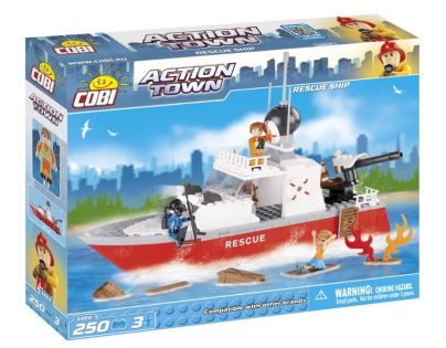 Cobi Action Town 1464 Hasičská loď