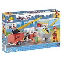 Cobi Action Town 1465 Hasičské auto s výsuvným žebříkem 2