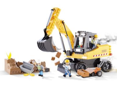 Cobi 1666 ACTION TOWN Stavba Bagr