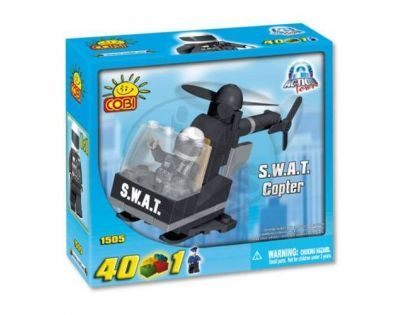 COBI 1505 - Policie - Policejní vrtulník S.W.A.T.