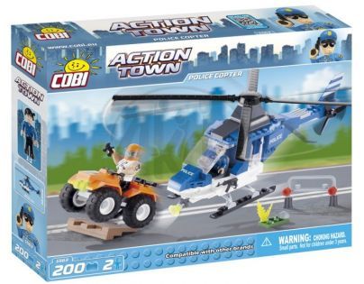 Cobi Action Town 1563 Policejní helikoptéra