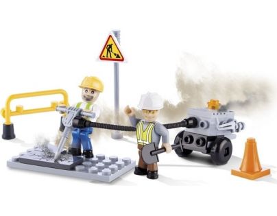 Cobi 1660 ACTION TOWN Stavba práce na silnici