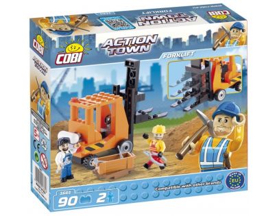 Cobi Action Town 1661 Vysokozdvižný vozík