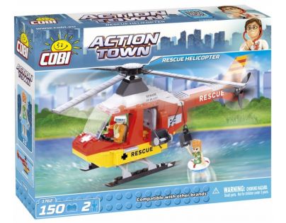 Cobi 1762 ACTION TOWN Záchranná helikoptéra