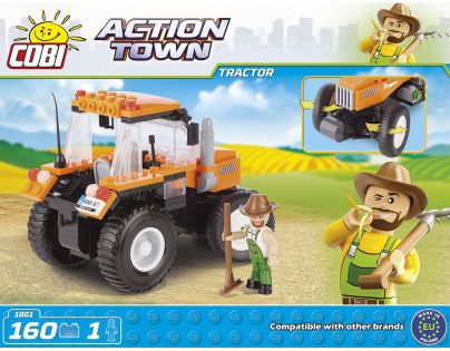 Cobi 1861 Action Town Farma Traktor