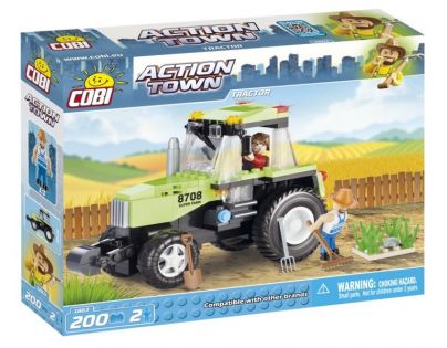 Cobi Action Town 1863 Farma traktor