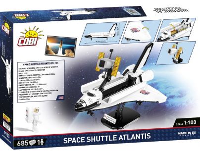 Cobi 1930 NASA raketoplán Atlantis 685 dielikov