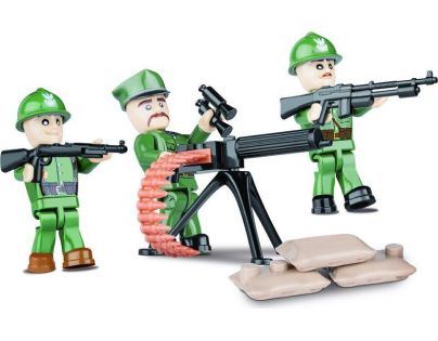 Cobi 2029 Malá armáda 3 figúrky s doplnkami Poľská armáda