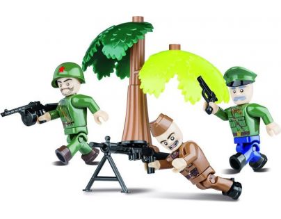 Cobi 2030 Malá armáda 3 figurky s doplňky Sovětská armáda