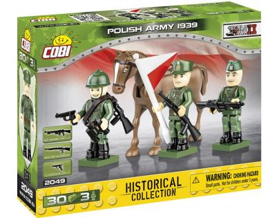Cobi 2049 Figúrky s doplnkami 1939 Poľská armáda 30 dielikov