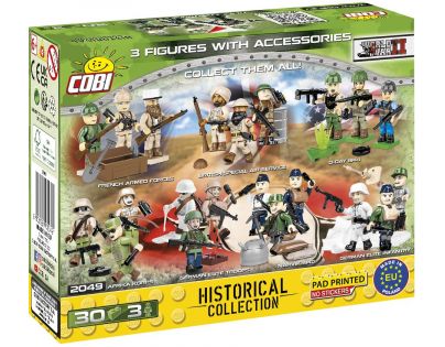 Cobi 2049 Figúrky s doplnkami 1939 Poľská armáda 30 dielikov