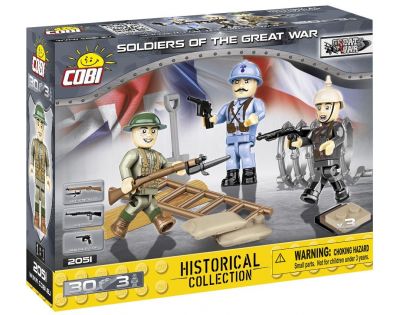 Cobi 2051 Figúrky s doplnkami 1. svetová vojna 30 dielikov