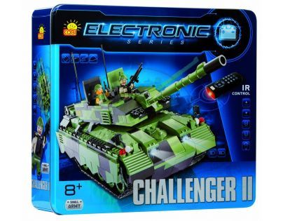 Cobi Electronic 21902 Tank Challenger II - Poškozený obal