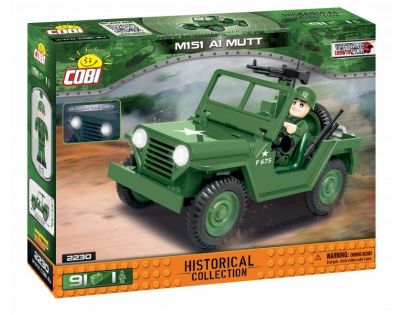 Cobi 2230 Malá armáda M151 A1 Mutt 91 dielikov