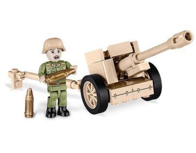 Cobi 2252 II. svetová vojna 7,5 cm PAK 40 DAK 90 dielikov
