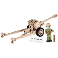 Cobi 2252 II. svetová vojna 7,5 cm PAK 40 DAK 90 dielikov 2
