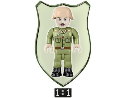 Cobi 2252 II. svetová vojna 7,5 cm PAK 40 DAK 90 dielikov