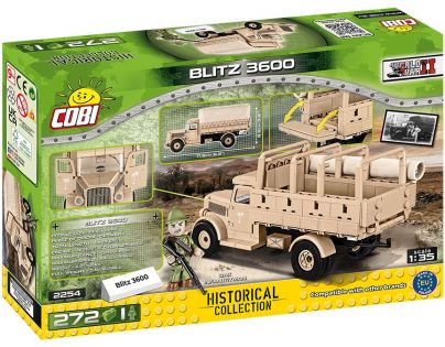 Cobi 2254 II. svetová vojna Blitz 3600 Dak 1 : 35