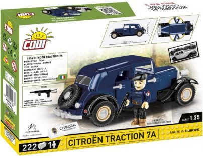 Cobi 2263 Citroën Traction 7A 222 dielikov