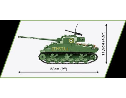 Cobi 2276 II. svetová vojna Sherman Ic Firefly Hybrid