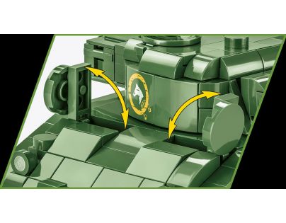 Cobi 2276 II. svetová vojna Sherman Ic Firefly Hybrid