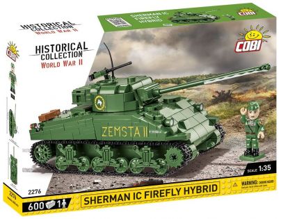 Cobi 2276 II. svetová vojna Sherman Ic Firefly Hybrid