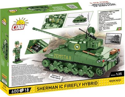 Cobi 2276 II. svetová vojna Sherman Ic Firefly Hybrid