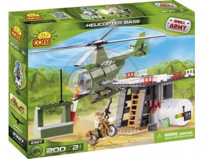 Cobi Malá armáda 2327 Základna s helikoptérou