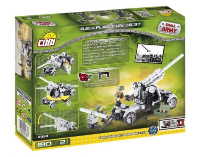 Cobi 2338 II. světová válka kanon FLAK 36/37