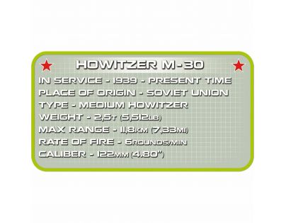 Cobi 2342 Small Army Houfnice M-30 WP