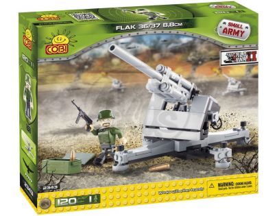 Cobi Malá armáda 2343 Protiletadlové dělo FLAK 36/37 88mm