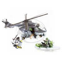 Cobi Malá armáda 2355 Vrtulník Black Shark 2