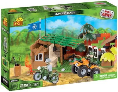 Cobi Malá armáda 2356 Vojenská základna v džungli