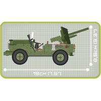 Cobi 2387 SMALL ARMY – II WW 37 mm GMC M6 Fargo, 250 k, 1 f 2