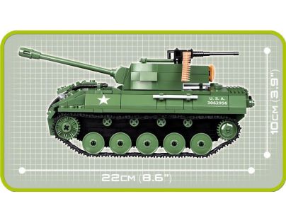 Cobi 2389 SMALL ARMY – II WW M18 Hellcat, 460 k, 2 f