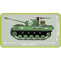 Cobi 2389 SMALL ARMY – II WW M18 Hellcat, 460 k, 2 f 3