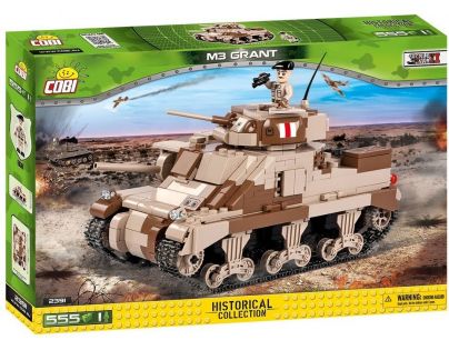 Cobi 2391 SMALL ARMY II WW M3 Grant, 555 k, 1 f
