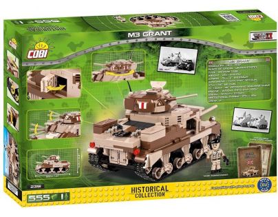 Cobi 2391 SMALL ARMY II WW M3 Grant, 555 k, 1 f
