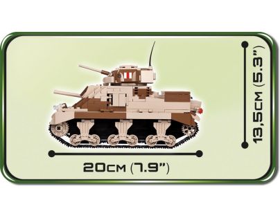 Cobi 2391 SMALL ARMY II WW M3 Grant, 555 k, 1 f