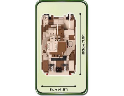 Cobi 2391 SMALL ARMY II WW M3 Grant, 555 k, 1 f