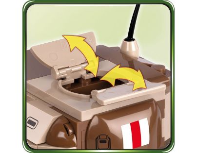 Cobi 2391 SMALL ARMY II WW M3 Grant, 555 k, 1 f
