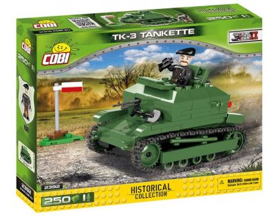 Cobi 2392 Malá armáda II. svetová vojna TKS 3 Tankette