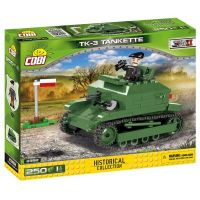 Cobi 2392 Malá armáda II. svetová vojna TKS 3 Tankette 2