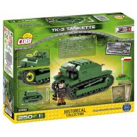 Cobi 2392 Malá armáda II. svetová vojna TKS 3 Tankette 3