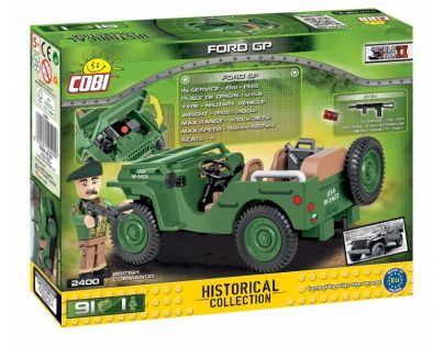 Cobi 2400 II. svetová vojna Ford GP 91 dielikov