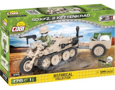 Cobi 2401 Malá armáda II. svetová vojna Sd. Kfz. 2 Kettenkrad 176 dielikov