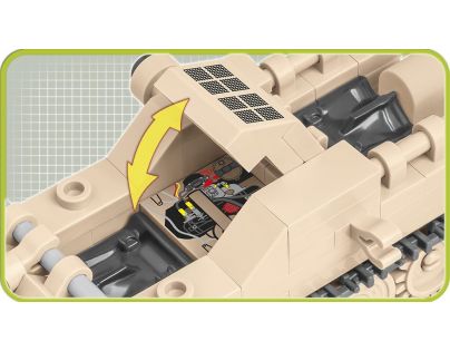 Cobi 2401 Malá armáda II. svetová vojna Sd. Kfz. 2 Kettenkrad 176 dielikov
