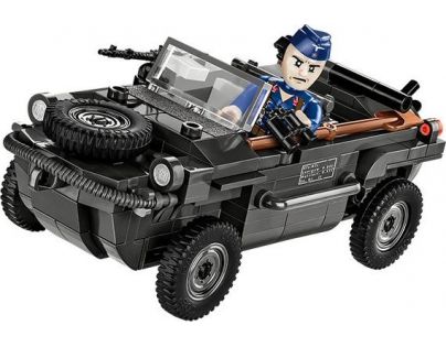 Cobi 2403 Malá armáda II. svetová vojna VW typ 166 Schwimmlwagen 200 dielikov