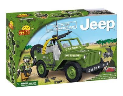 COBI 24112 - Jeep Willys - Jeep WillysMB s kulometem