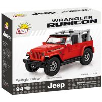 Cobi 24114 Jeep Wrangler Rubicon 1:35 červený 3